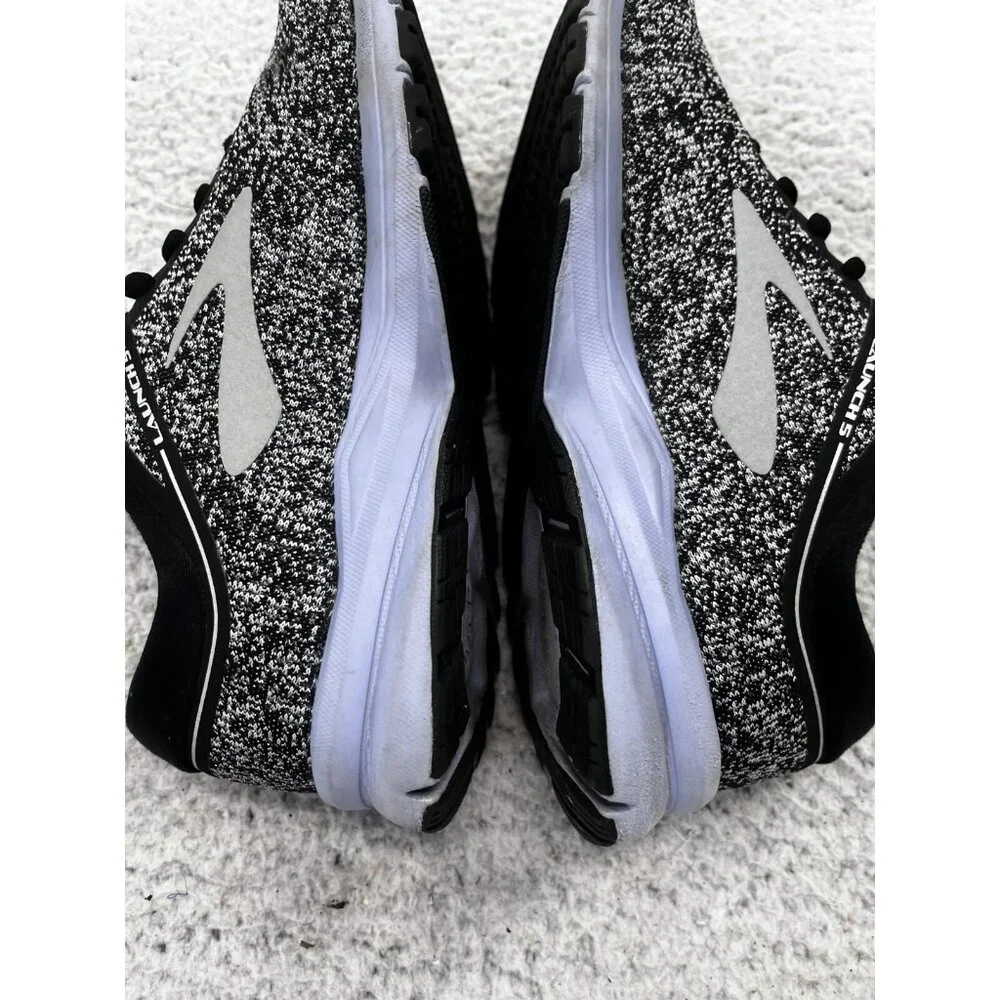 Women's Brooks Launch 5 Black Purple Running Athletic Shoes Size 9.5 M - Picture 9 of 12